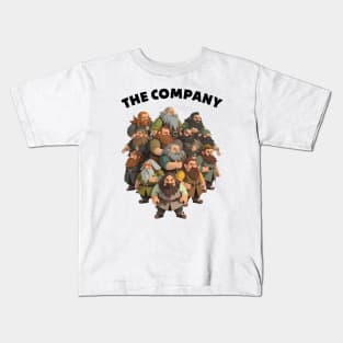 The Company - Minimalist - White - Fantasy Kids T-Shirt